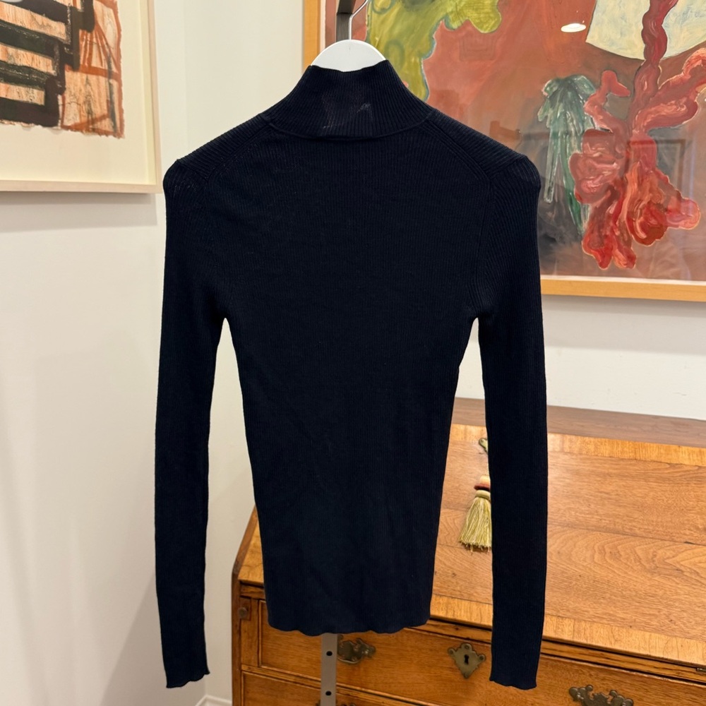 Closed Rolli Ribbed Turtleneck - Navy